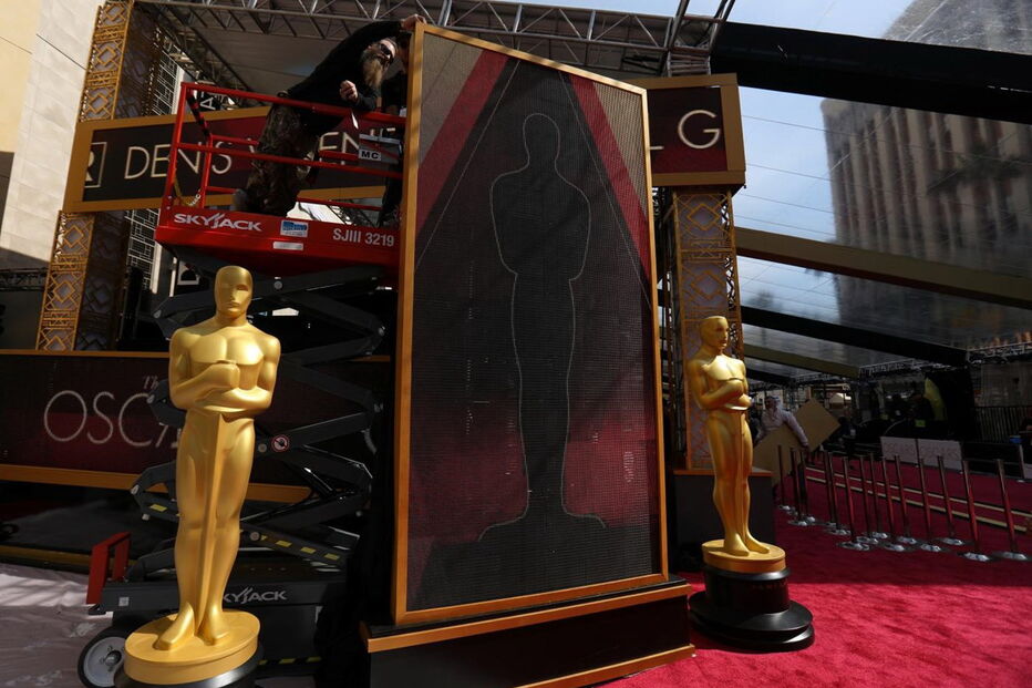 Tudo a postos em Los Angeles para a grande cerimónia de entrega dos Óscares