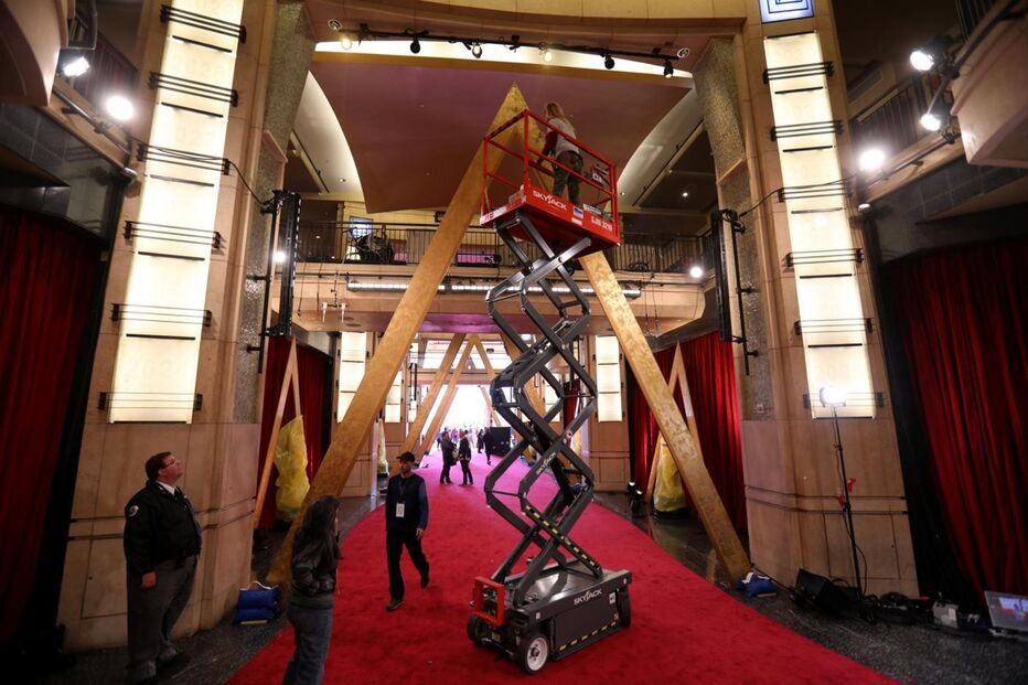 Tudo a postos em Los Angeles para a grande cerimónia de entrega dos Óscares