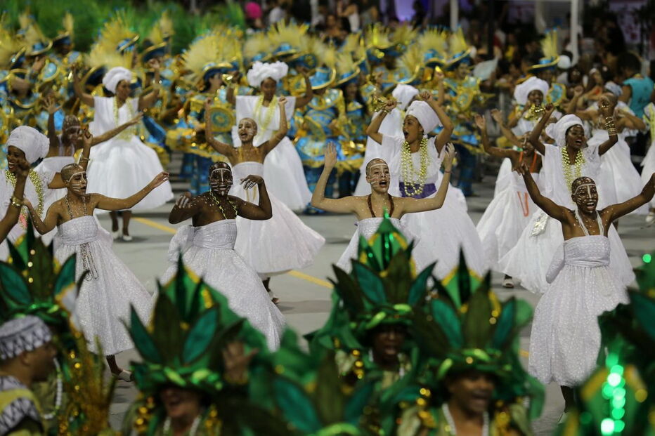 O segundo desfile de escolas de samba de São Paulo em 2017	