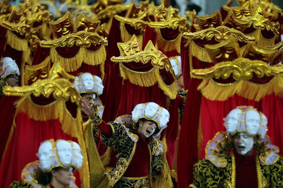 O segundo desfile de escolas de samba de São Paulo em 2017	
