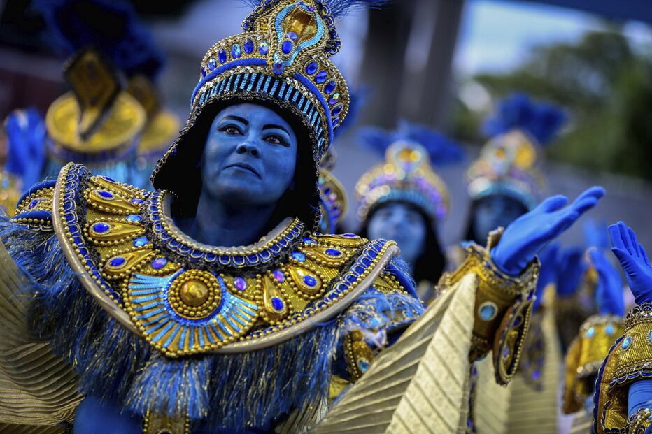 O segundo desfile de escolas de samba de São Paulo em 2017	