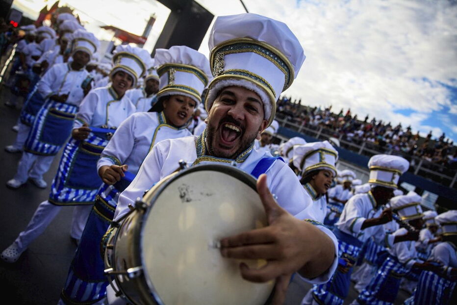 O segundo desfile de escolas de samba de São Paulo em 2017	