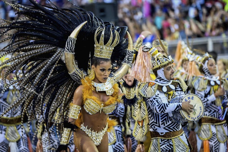 O segundo desfile de escolas de samba de São Paulo em 2017	