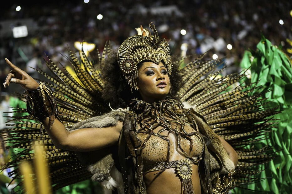 O segundo desfile de escolas de samba de São Paulo em 2017	