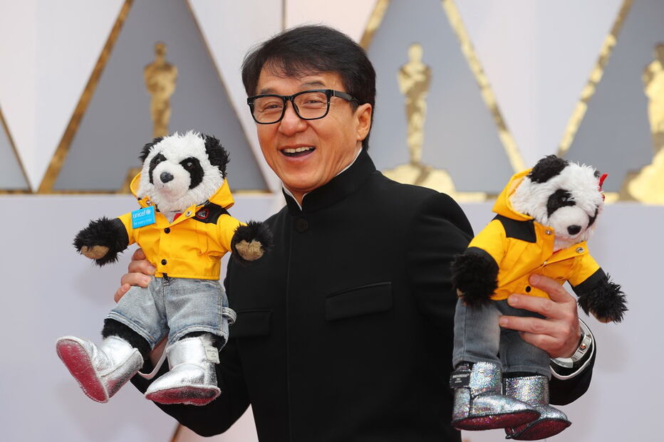 O ator Jackie Chan