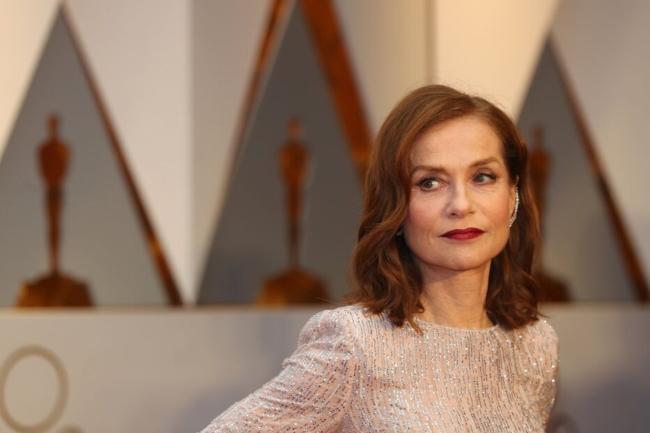 A atriz Isabelle Huppert
