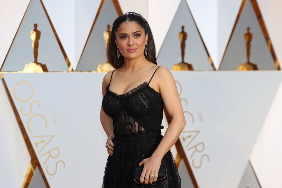 A atriz Salma Hayek