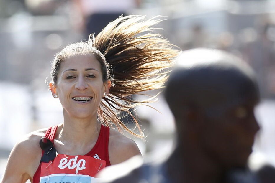 A atleta Vanessa Fernandes