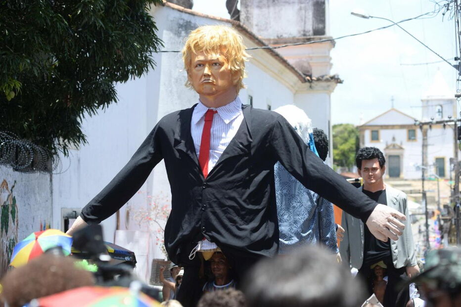 Olinda, Pernambuco, Brasil, desfile, Sérgio Moro, James Brown, Neymar, Donald Trump