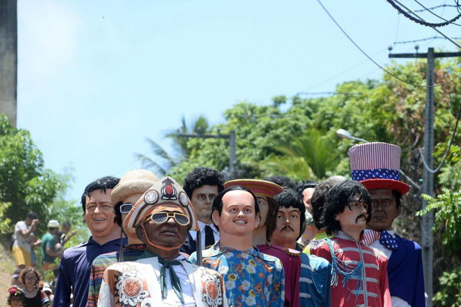 Olinda, Pernambuco, Brasil, desfile, Sérgio Moro, James Brown, Neymar, Donald Trump