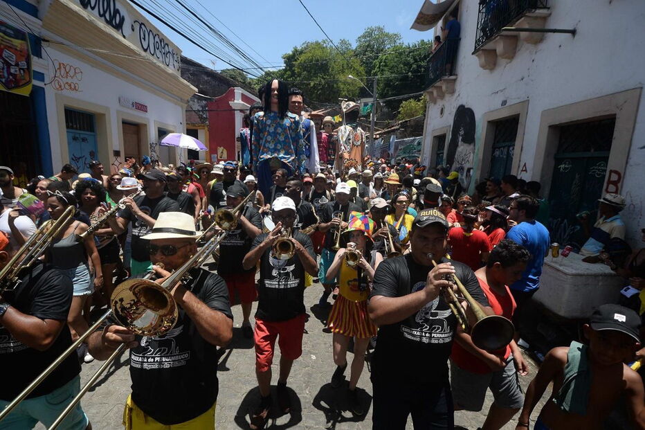 Olinda, Pernambuco, Brasil, desfile, Sérgio Moro, James Brown, Neymar, Donald Trump