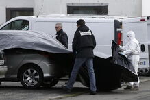 Carro de Sébastien foi encontrado junto a uma igreja em Saint-Nazaire