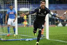 Real Madrid ganha em Nápoles com golos de Morata e Ramos