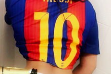 Miss Bumbum festeja vitórias do Barcelona no Instagram