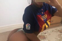 Miss Bumbum festeja vitórias do Barcelona no Instagram