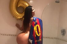 Miss Bumbum festeja vitórias do Barcelona no Instagram