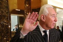 Roger Stone, consultor político e antigo conselheiro de campanha do Presidente Trump 
