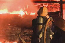 Incêndio no Carregado