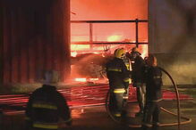 Incêndio no Carregado