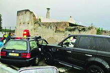 Bombeiros e INEM prestaram o socorro