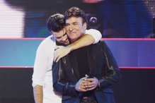 Tony Carreira com o filho mais velho, Mickael