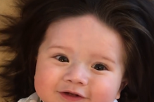 bebé, Thor, Ellen DeGeneres, redes sociais, cabelo, cabeleira, impressionante, Adriana, EUA