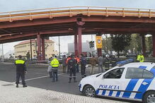 Problemas na estrutura e queda de objetos motivaram corte de circulação no Viaduto de Alcântara