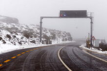 Estradas cortadas na Serra da Estrela