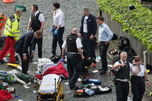 Ministro britânico tentou salvar polícia esfaqueado