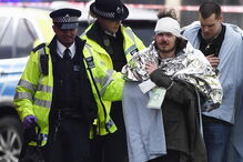 O socorro às vítimas do atentado em Londres