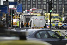 O socorro às vítimas do atentado em Londres