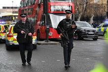 As operações policiais após o atentado em Londres