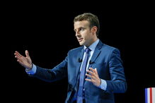 Emmanuel Macron, candidato do centro às presidenciais francesas