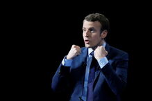 Emmanuel Macron, candidato do centro às presidenciais francesas