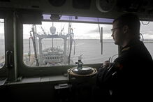  Partida do navio NRP Bérrio da Marinha Portuguesa para participar na missão 