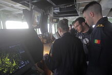  Partida do navio NRP Bérrio da Marinha Portuguesa para participar na missão 