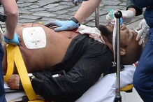 Khalid Masood atropelou dezenas de pessoas antes de embater com o carro no gradeamento do Parlamento inglês, em Londres