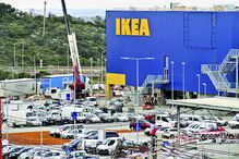 Acidente ocorreu ontem, ao final da manhã, na loja IKEA de Loulé 