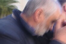 Adelino Briote à saída do Tribunal de Braga