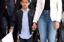 Georgina mostrou cumplicidade com Cristianinho