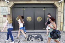 Fachada da sede Caixa Económica Montepio Geral, em Lisboa