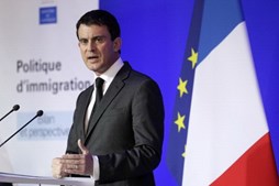 O antigo primeiro-ministro francês, Manuel Valls