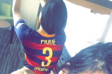 Miss Bumbum festeja vitórias do Barcelona no Instagram