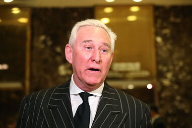 Roger Stone, consultor político e antigo conselheiro de campanha do Presidente Trump 