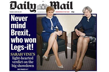 Capa do Daily Mail