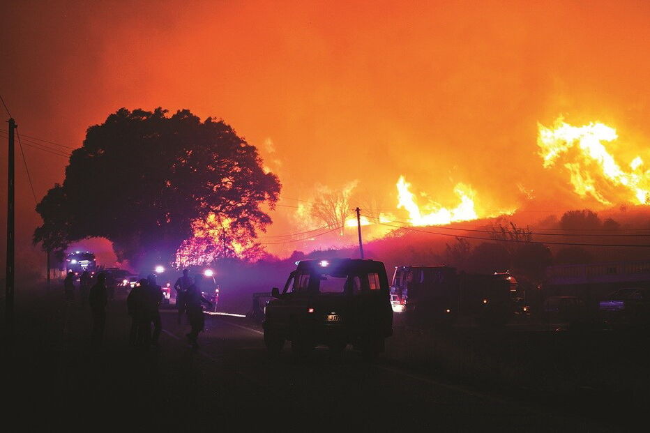 Barman, monchique, fogos, incêndio, verão, Portimão