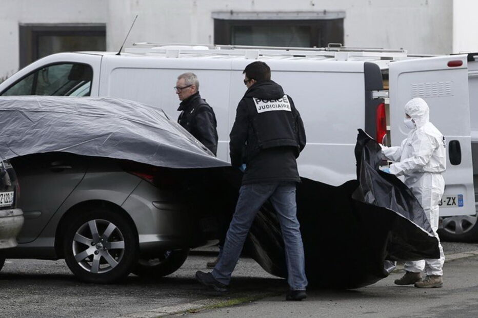 Carro de Sébastien foi encontrado junto a uma igreja em Saint-Nazaire