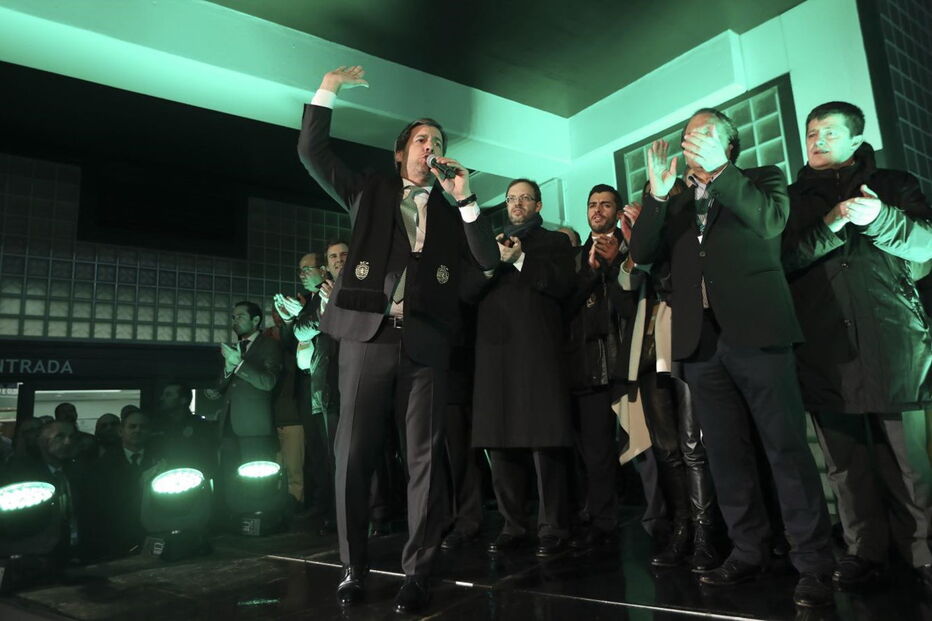 A noite da vitória histórica de Bruno de Carvalho