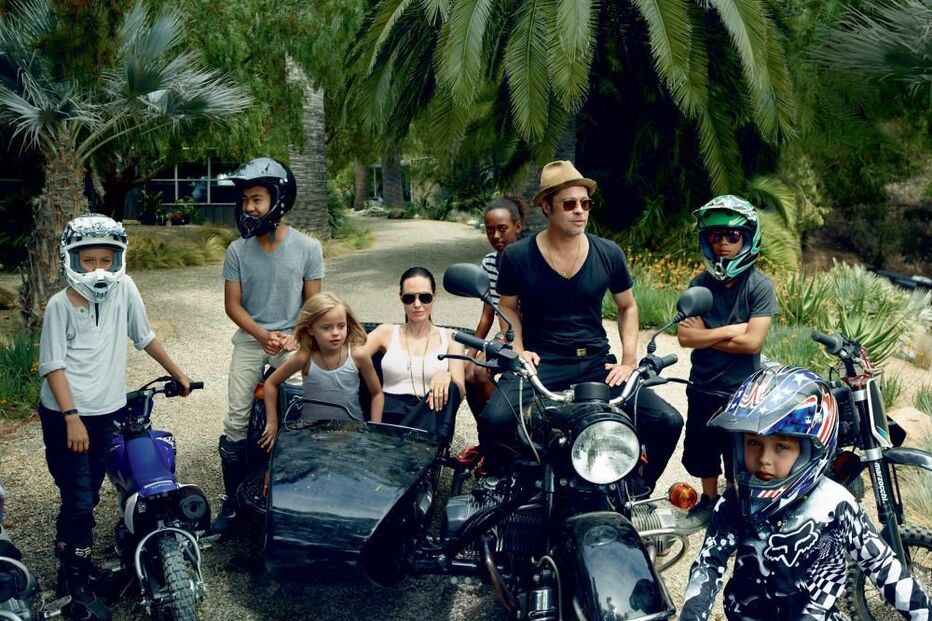 Touch, Angelina Jolie, Brad Pitt, ator, Maddox, Zahara, Shiloh, Knox, Vivienne, artes, cultura e entretenimento, cláusula, divórcio