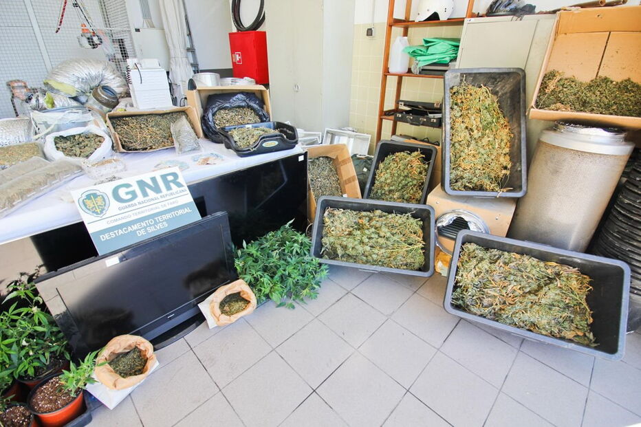 Núcleo de Investigação Criminal de Silves da GNR, Destacamento de Intervenção, Tunes, Galé, Albufeira, crime, lei e justiça, tráfico de droga